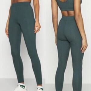 GOOD AMERICAN Orion Blue Lounge Leggings Casual Comfort Athleisure NWT Small (1)